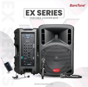 BareTone Portable Speaker With USB/Bluetooth (15"/300W) MAX15EX