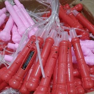 Mainan Anak Bola Karet Stik Led (Harga Per 10pcs)