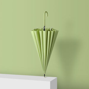 New Long Handle Umbrella Rain Women 16K Windproof Japanese Style Cute Umbrella Automatic Colorful Guarda Chuva Girls Umbrellas