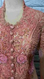 set kebaya pesta set kebaya wisuda kerah sunda kebaya ibu hajat kebaya ibu besan TERMURAH + longtorso dan rok prisket