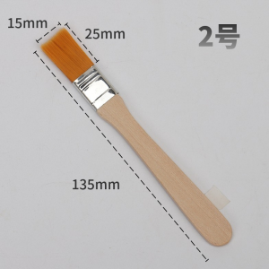 Nylon Paint Brush High Quality Acrylic Oil Paint Brush Wooden Handle Painting Brushes Art Crafts Painting Tool Watercolor Oil Painting Brush Art Supplies