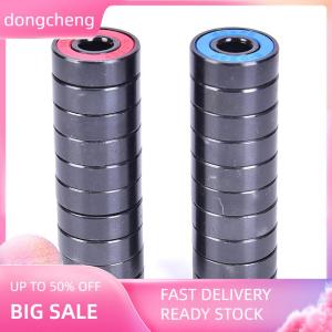 dongcheng 10Pcs set 608 2RS Bearing Deep Groove Steel Sealed Ball Bearings 608RS 608-2RS