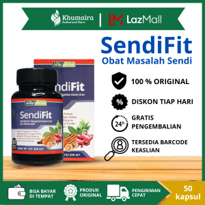 Sendifit Asli Original - Obat Asam Urat Rematik Nyeri Sendi Tulang Lutut Syaraf Saraf Kejepit Sakit Pinggang dan Punggung Herbal