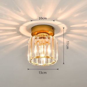 Lampu Plafon Kristal Lampu Kamar Tidur Lampu Kamar Ceiling Light Langit-Langit Tangga Koridor Balkon Ruang Tamu Pencahayaan Ruangan