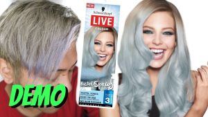 Xịt nhuộm tóc tạm thời nhiều màu Schwarzkopf Live Colour Temporary Pastel Spray