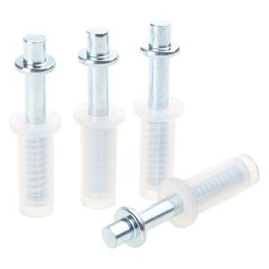 Upgraded Bifold Door Hardware set 4-Pack Bifold Closet Door Hardware Repair Part Bi-Fold Door Top Pivots Lightweight