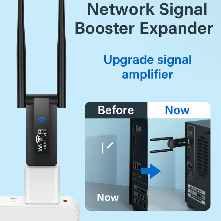 2.4Ghz WiFi Repeater Wireless Wifi Extender Faster Internet Speed ...