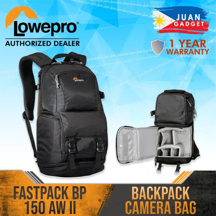 Lowepro Fastpack BP 150 AW II Backpack Camera Bag Black JG Superstore Lazada PH