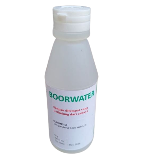 Cuci Mata Boorwater 100 Ml Boor Water Cuci Mata Steril Kompres