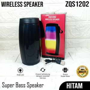 ERRLY ZQS1202 Speaker Bluetooth LED RGB Wireless Portable TG157 / TG-157