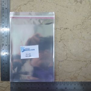 Plastik Opp 12x16 cm 18 Micron ( Tipis )
