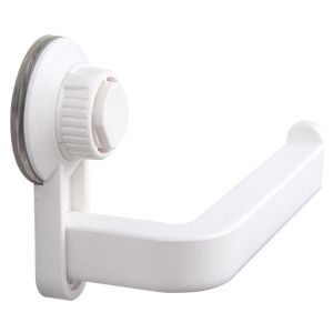 JPTD Suction Cup Roll Paper Holder Kitchen Accessories Toilet Shelf Towel Rack Paper Rack Paper Holder Bathroom