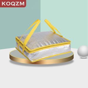 [COD] KOQZM KITCHEN Portable Drink Storage Food Thermal Delivery Carrier Pizza Delivery Bag Cooler Bag Ice Pack Insulation Bag