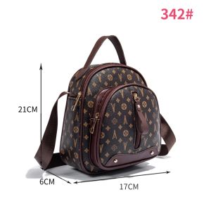 WENKEN BAGS#342 Women`s multi-way mini monogram crossbody and sling bag includes top carry handle & adjustable strap