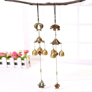 Wind Chime Bell Wind Front Door Garden Yard Bells Hanging Charm Chime Peaceful Pegasus Chime Prosperous Fortune Chime Home