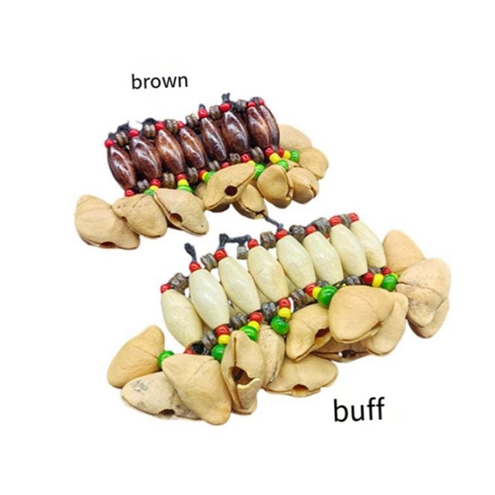 Indonesian Handmade Fruit Shell Hand Bell Fruit Adult Children Dance ...