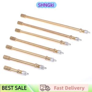 SHNGki Car Auto Truck Brass Wheel Tire Valve Cap Tyre Stem Extension Pole Extender