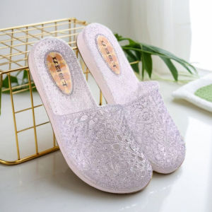 Free Shipping Shanghai Julei Crystal Closed-Toe Slippers For Women Indoor And Outdoor Casual Sandals Breathable Bathroom Shower Clogs