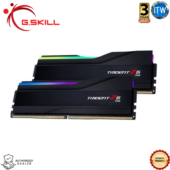 Gskill Trident Z5 RGB 32GB (2x16GB) DDR5-5600mhz CL36 RAM - Main Image