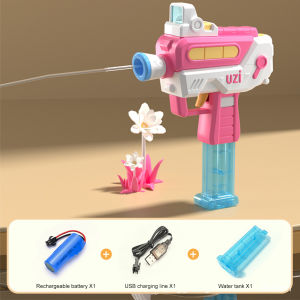 【มาถึงใน 3 วัน】ปืนฉีดน้ำของเล่นเด็ก ปืนฉีดน้ำไฟฟ้า ของเล่นกลางแจ้ง ปืนฉีดน้ำ ปืนฉีดน้ำระยะไกล ของเล่นเด้ก