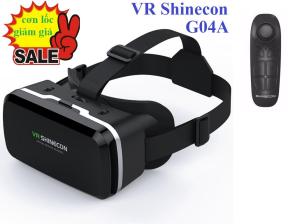 Kính VR Shinecon phiên bản 6 hỗ trợ xem phim 3D tặng tay cầm chơi game bluetooth 3.0