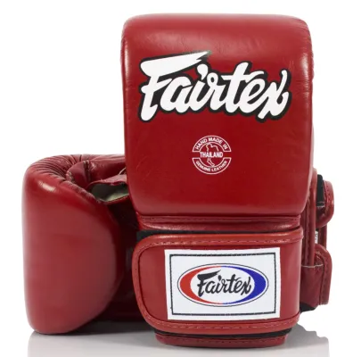 นวมชกมวยฝึกซ้อม Fairtex Sparring Gloves TGO3 Genuine Leather – Open Thumb For Unisex Training Gloves ดีไซน์หัวแม่มือแบบเปิด หนังแท้ Size M L XL