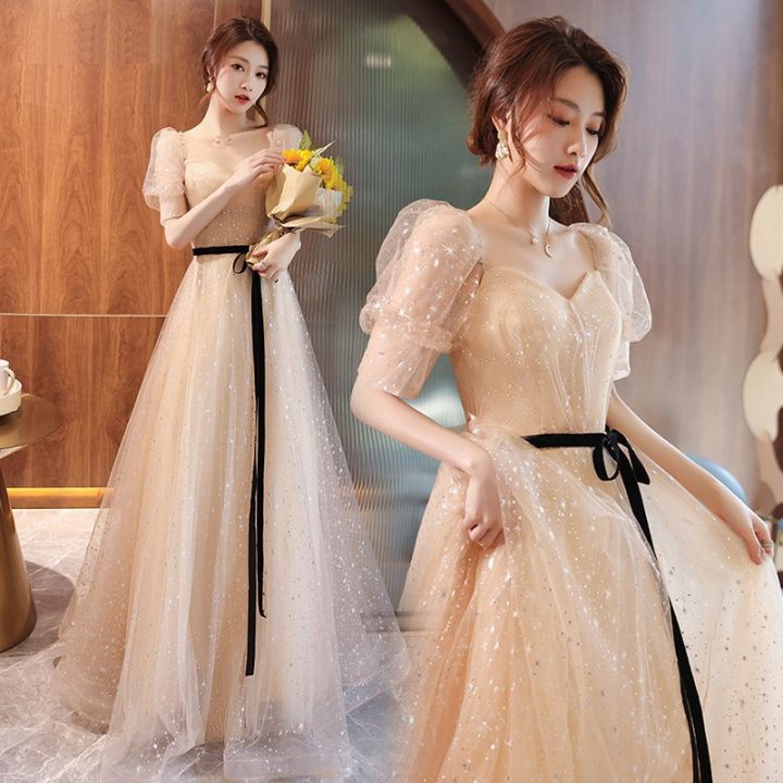 EAGLELY 2023 Banquet Plus Size Formal Ball Gown For Debut 18 Years Old And  Evening Dresses Floor Length Gown For Ninang Civil Wedding For Bride  Sponsor Outfit Elegant Classy