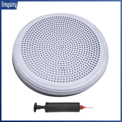 Wobble Balance Cushion Inflatable Yoga Balance Pad with Pump for Core Workout Stability Training Sensory Disc