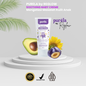 PURELA By REGLOW Soothing Baby Cream - Mengatasi Kulit Ruam pada Bayi dan Anak Biang Keringat