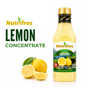 Nutrifres Lemon Fruit Juice Concentrate / Cordial (1000g )