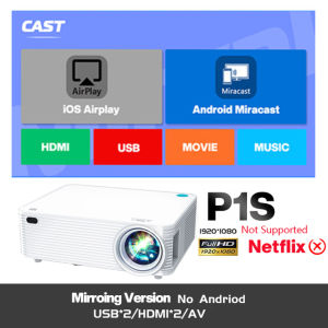 【15500 Lumens】Apexus P1pro Native 1920P Full HD 4K Android 10.0 Projector Portable Beamer 15500 Lumens 600ANS Auto Keystone Home Cinema Classroom OfficeWiFi Wireless Mirror ScreenBluetooth，HMDI，YoutubeNetfilixmobile tv Capture info