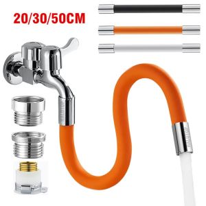 Durable Kitchen Faucet Accessories: Flexible & Rotatable Extension Tubes