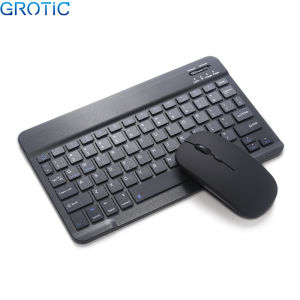 Keyboard Mouse Set Wireless Bluetooth 10 inch For Laptop PC Tablet Mobile Phone