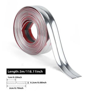 1PCS 3M Multifunctional Self-Adhesive Edge Protector Strip Anti-Collision Wall Corner Guard Decorative Trim for Doors Windows Countertops Furniture & Tile Corners