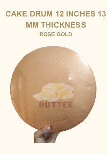 Cake Drum10 and 12 inches  Thickness 13 mm 5pcs Per Set