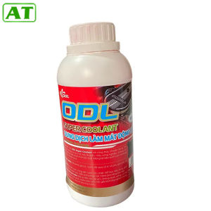 Nước làm mát động cơ ô tô lon 500ml màu xanh đỏ