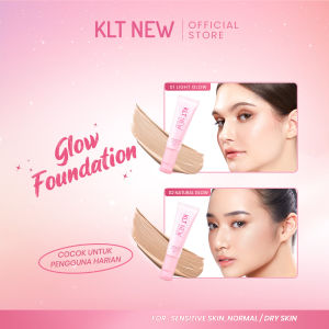 KLT NEW - By Glads Second Skin Longwear Glow Foundation – Lightweight Texture Dewy Finish & Long Lasting All Day
