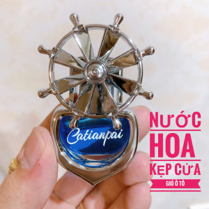 Nước Hoa Ô Tô Cánh Quạt Quay Kẹp Tinh Dầu Gắn Cửa Gió Điều Hòa Tỏa Hương Thơm N198car
