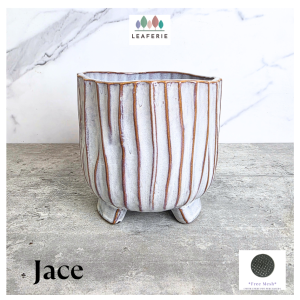 The Leaferie Jace Flowerpot  flowerpots . flower pot . plant pots . planter . planters . Ceramic