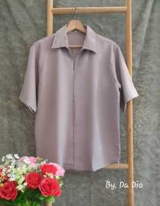 P2 JOLIE/BISA COD/KEMEJA SO Hoo/Kemeja Santai Korea Style Lengan PENDEK/M L XL