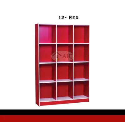 8 / 12 File Cabinet / Book Utility Shelf / Multipurpose Storage Cabinet / Kabinet 8 /12 lubang / Almari buku