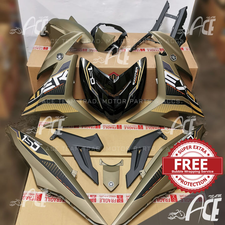 [Special] Coverset Y15ZR V1 V2 Exciter Four Kings 2021 Gold Matte Dark ...