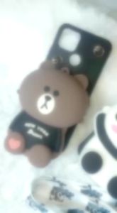 case dompet karakter panda casing Oppo Vivo realme Samsung Xiaomi redmi iPhone infinix
