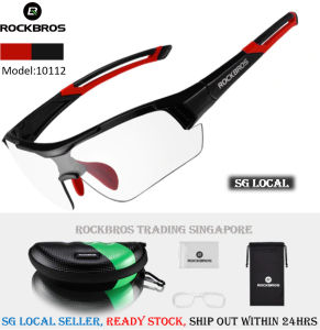 SG Delivery RockBros sunglasses cycling sunglasses uv protection fishing sunglasses driving sunglasses for hiking photochromic lens sunglasses