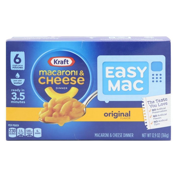 Kraft Macaroni And Cheese Original Usa Imported คราฟท์ มักกะโรนีผสมชีส 366g Th