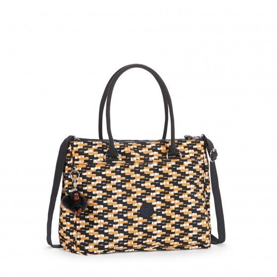 Kipling Halia Shoulder Bags (Belgium) กระเป๋าสะพายใหล่ใบใหญ่ใส่เอกสาร A4 ได้ค่ะ Lazada.co.th