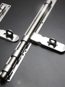 Thickened Stainless Steel Bolt Anti-Theft With Lock Buckle Garage Door Solid Padlockable Doors Bolts