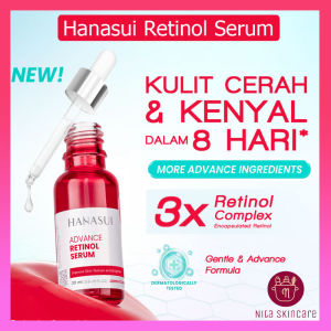 Hanasui Advance Retinol Serum Memudarkan Flek Hitam Mencegah Penuaan