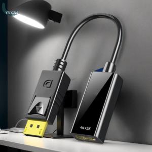 YUYIN4 1 Piece 4k DisplayPort để HDMI tương thích Video Audio Cable Adapter cho PC máy tính HDTV chiếu dp để HDMI chuyển đổi cáp