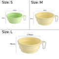 Plastic Folding wash Basins Portable Folding Wash Face/Ass Basins Baby Bath Basin Wash Basin Outside baby travel essentials can hang on the bag. 